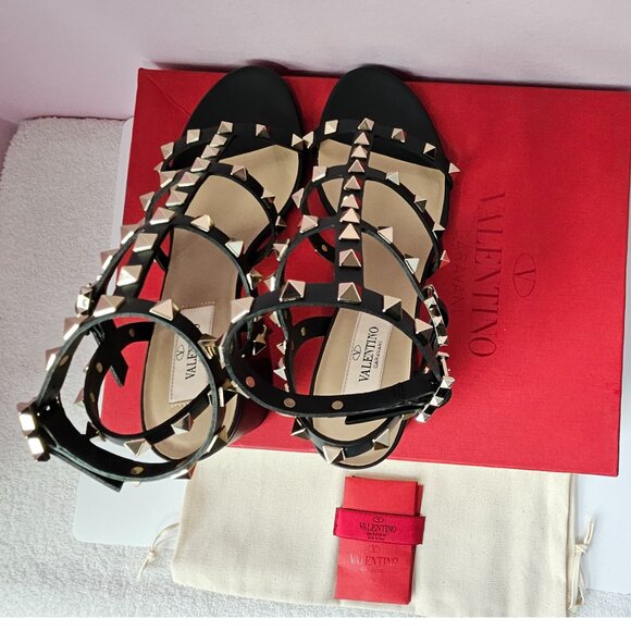 Valentino City Block Rockstud Sandal - Picture 7 of 7
